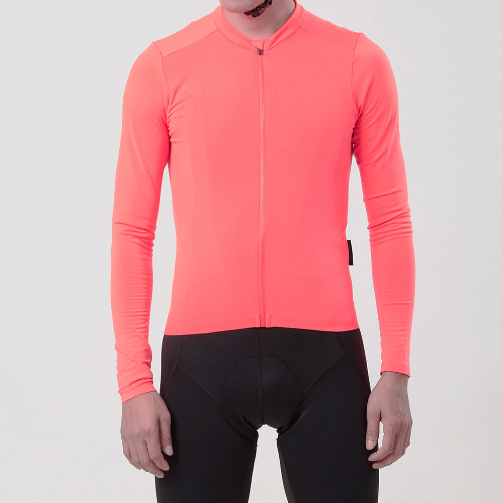 thumbnail image 1 of Maillot de ciclismo aerodinámico térmico de manga larga SPEXCEL All New Pro team para invierno, de licra, sin costuras, 1 of 4