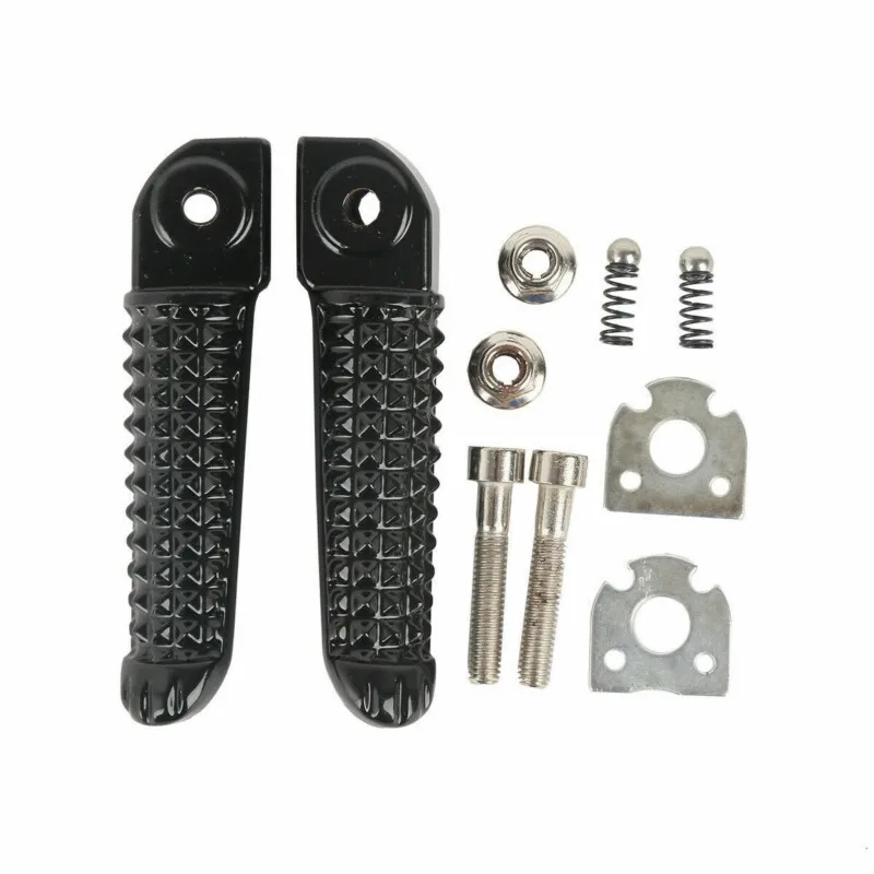 Motorcycle Accessories Motorcycle Footrests Foot Pegs Rear Front For Yamaha YZF R1 1998-R6 2003-YZF R6S 2003-2009 2007