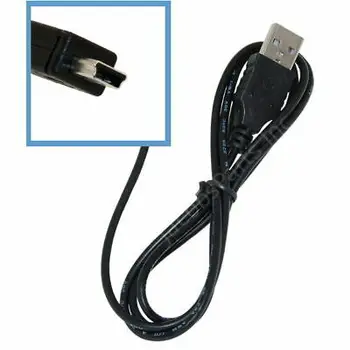 

5 Pin Mini USB Cable Data Sync Charging Cord for Camera, Nuvi, GPS, PS3, MP3