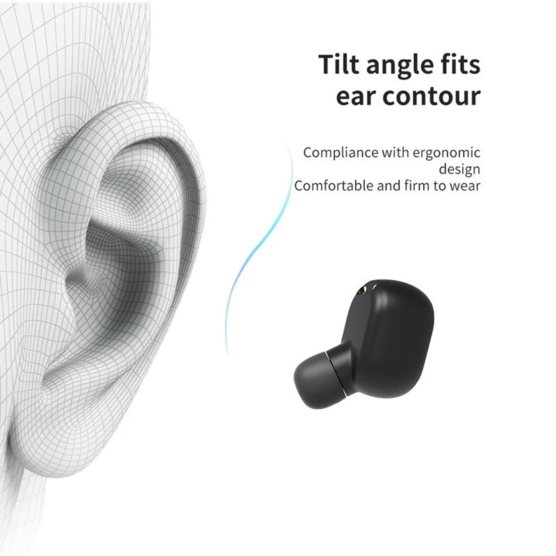 Wireless Headphones Bluetooth 5 0 TWS Earphone Bluetooth Headset HIFI Mini Sports Running Earphone For iPhone Samsung Xiaomi