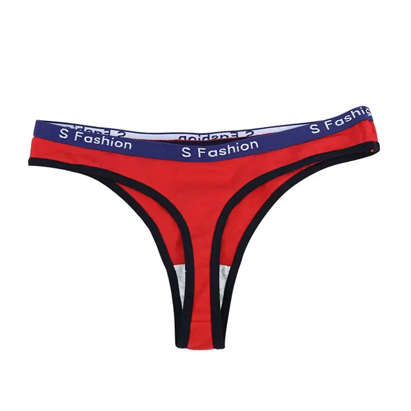 Трусики стринги женские бесшовные из хлопка с низкой посадкой|Женские трусики| |