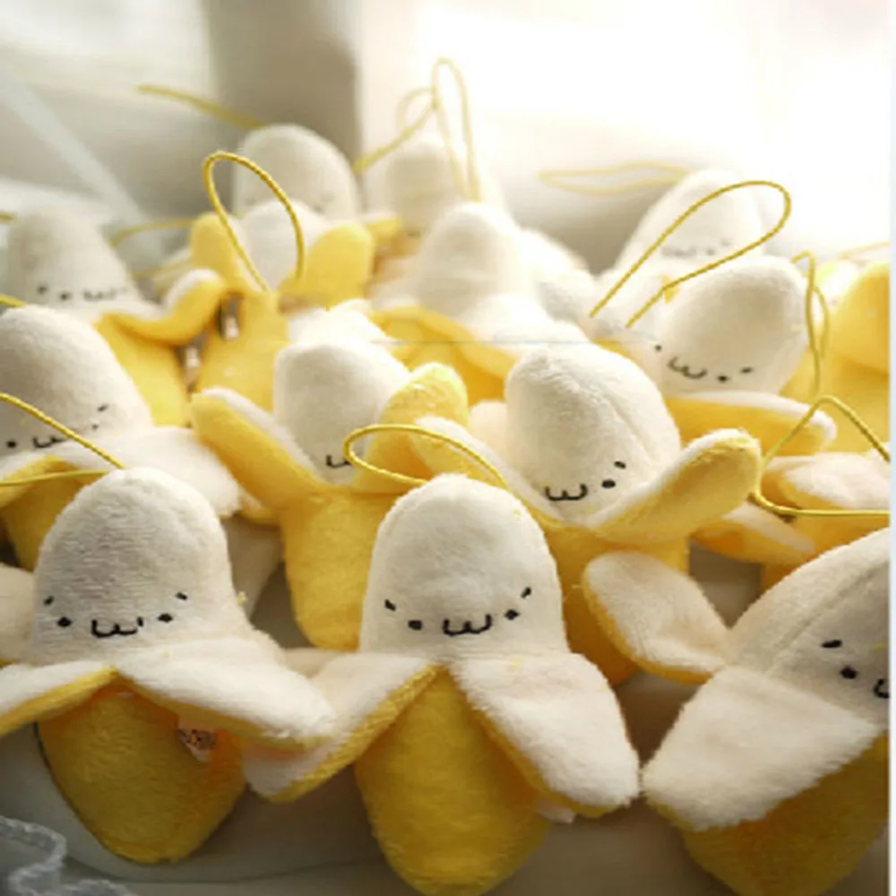 

Small banana mobile phone backpack key hanging