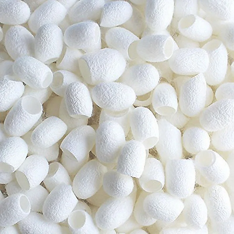 Wholesale 100 Pcs Natural Silk Cocoons Purifying Whitening Exfoliating Scrub Blackhead Remover M3