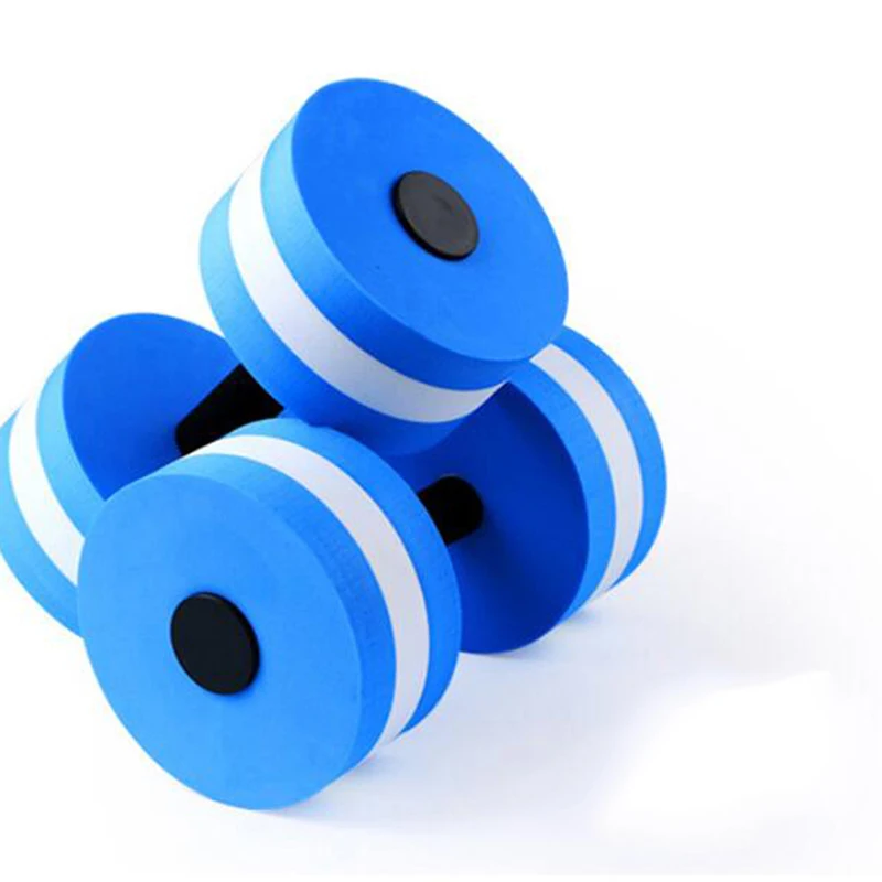 Новинка 1 пара самодельных водных плавающих гантелей съемный тренажер для видов