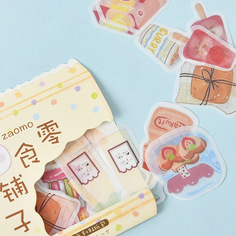 Креативные наклейки для еды Kawaii DIY Украшение ручной учётной записи милая