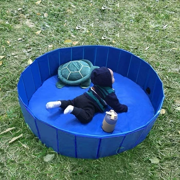 

Pet Dog Swimming Pool Foldable Dog Swimming Pool Portable PVC Outdoor Durable Bathing Tub Kid Pool for Large Dog Cat