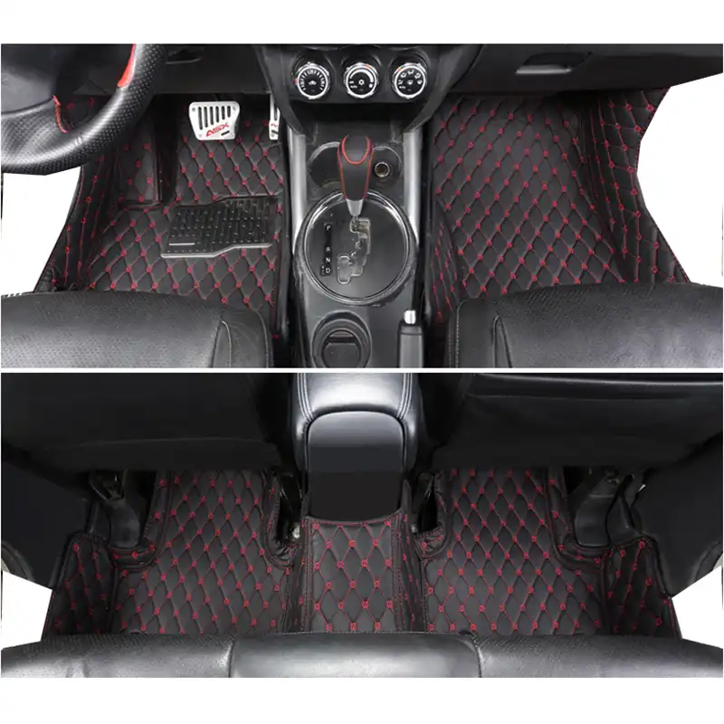 Lsrtw2017 Leather Car Interior Floor Mat For Mitsubishi Rvr Asx