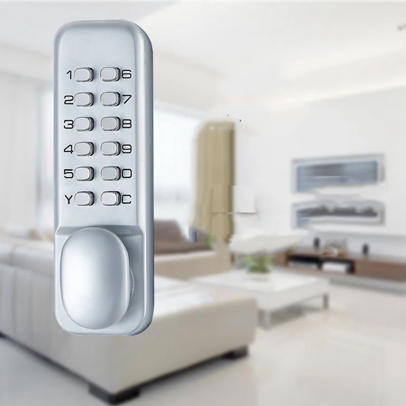 Password Wood Door Lock 2