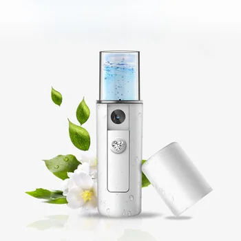 

KAIPUTE 15ml mini USB Air Humidifier Portable Nano Mist Sprayer Facial Body Nebulizer Moisturizing Skin Care Face Spray