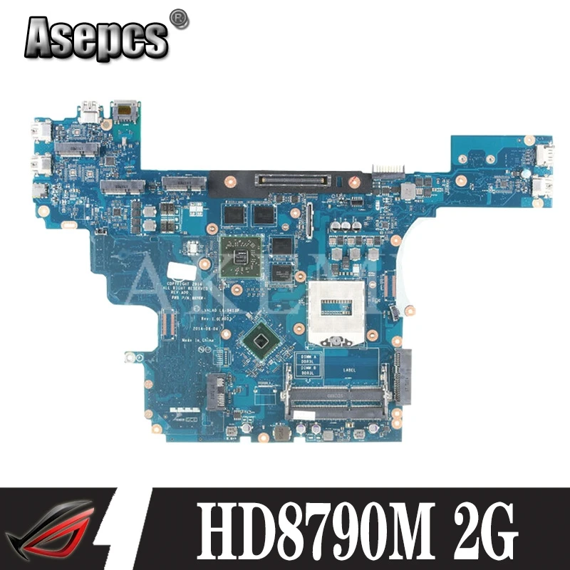 Laptop Moederbord Voor Dell Latitude E6430 Moederbord CN-0465VM 0465VM LA-7782P SLJ8A N13M-NS1-A1 Laptop Moederbord Voor Dell Latitude E6430 Moederbord CN-0465VM 0465VM LA-7782P SLJ8A N13M-NS1-A1