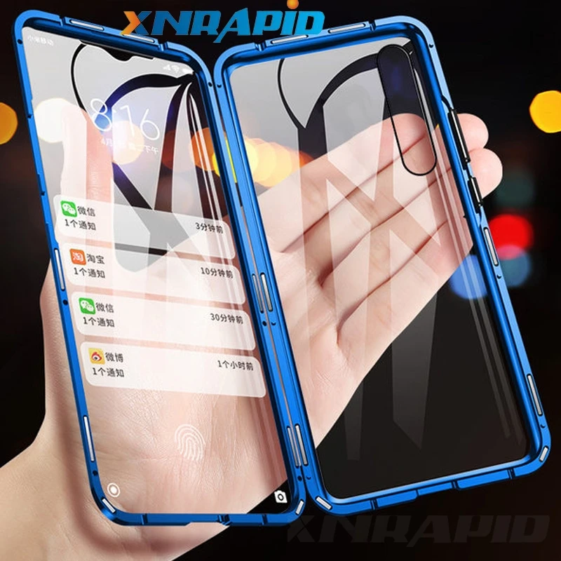 Двухстороннее закаленное стекло для Xiaomi Redmi Note 7 Note7Pro магнитная поглощающая