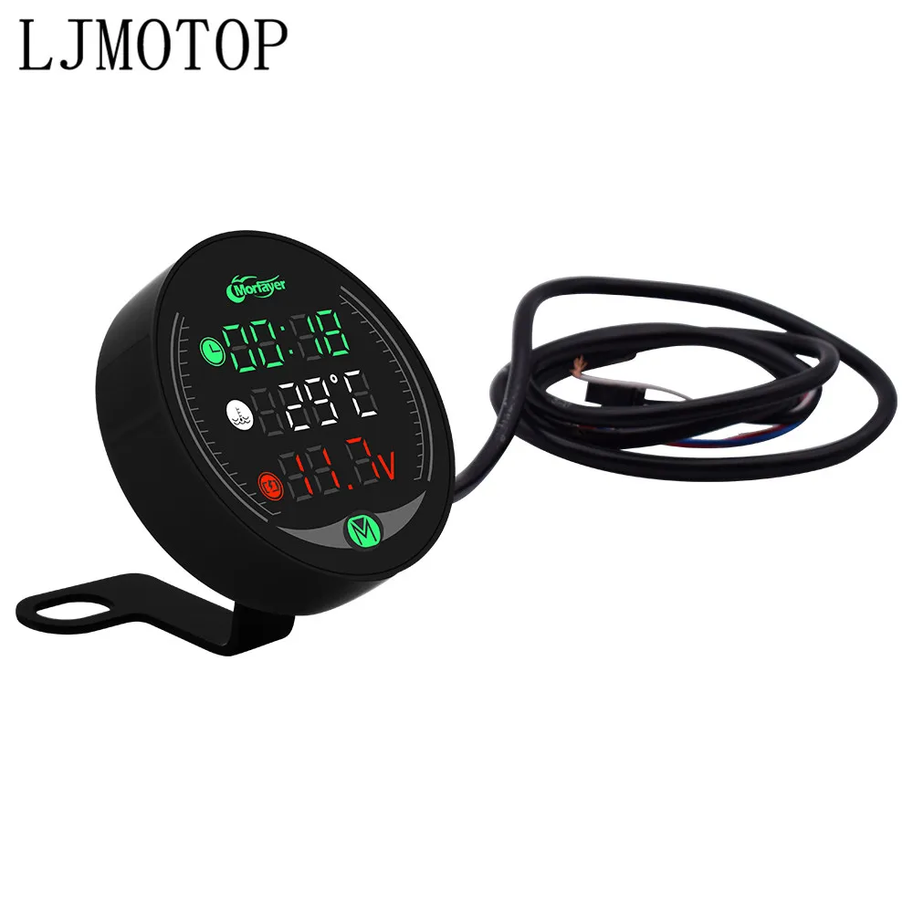 

4-in-1 Motorcycle Meter Time/Water Temperature/Voltage Display Table For Triumrh SPEED TRIPLE 1050 GT RS SRINT ST STREET TWIN