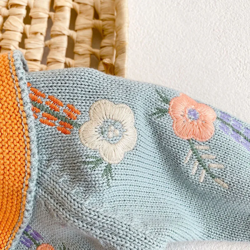 Toddler Girls Sweater And Knit Bloomer Set