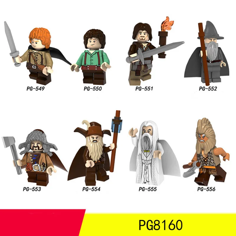 

blocks Pg8160 Sam Frodo Aragon Collection