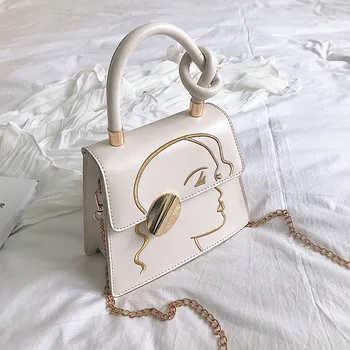 

2020 New Texture All-match Shoulder Bags For Women Diagonal Bag Trendy Korean Portable Small Square Bag Purses and Handbags