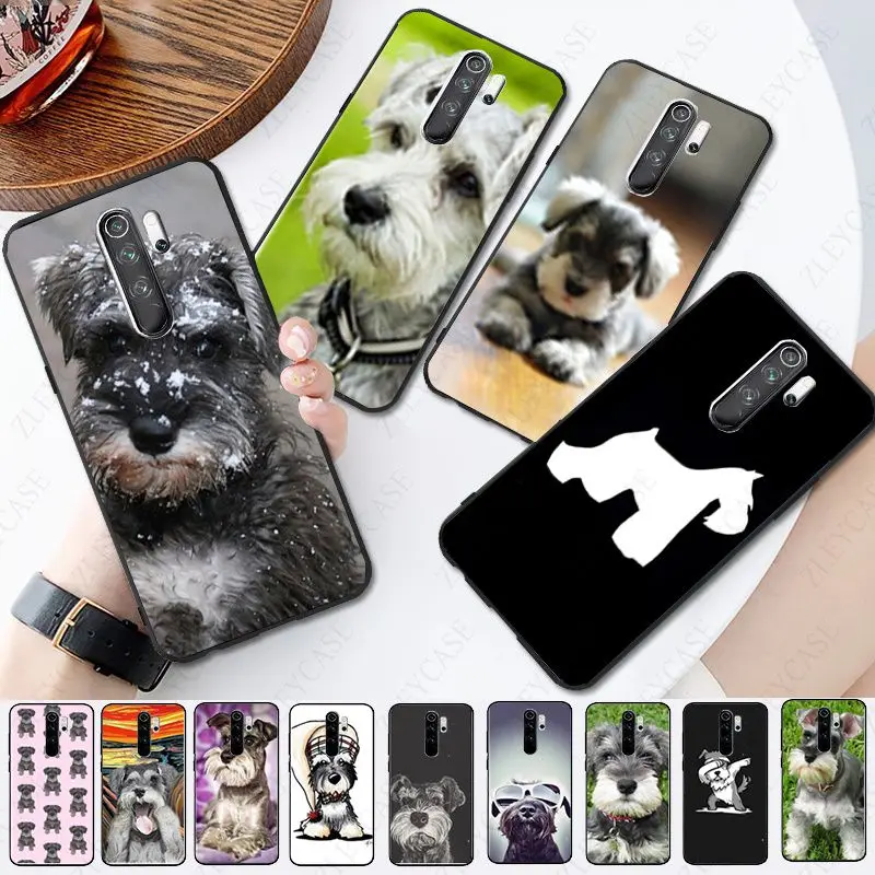 Шнауцер Тедди щенков чехол для телефона redmi note8pro note7 note5 note6pro 8T 8A 7A 9A note9s note9pro K20