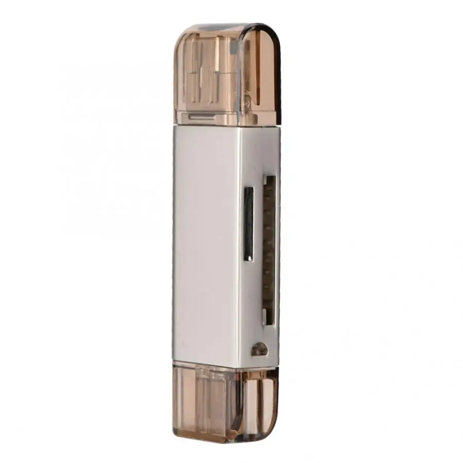 Мини USB OTG телефон адаптер Поддержка тип-c Micro USB/TF устройство для чтения карт памяти конвертер адаптер для мобильного телефона планшета ПК