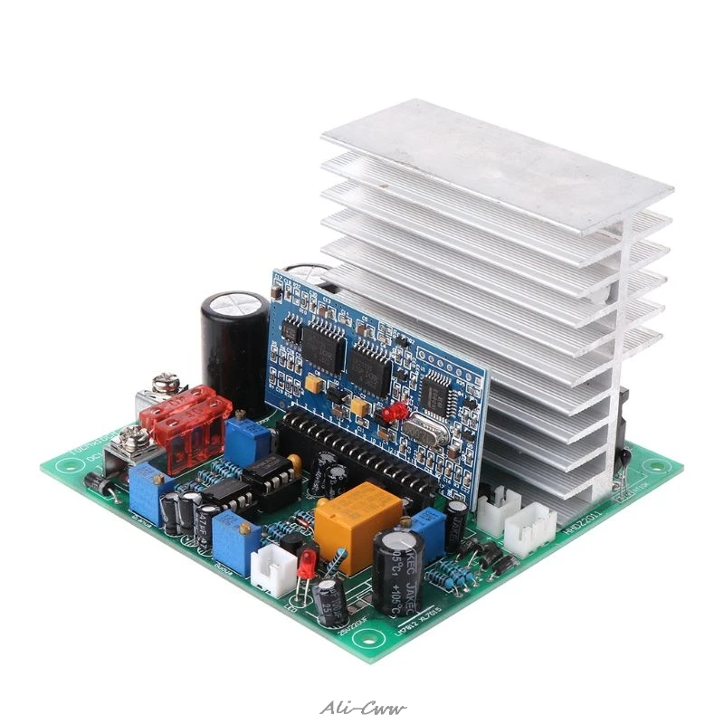 Инвертор с чистым синусом Мощность преобразователь частоты доска 12/24 V/48 V 600/1000/1800W готовой Панели для "сделай сам"