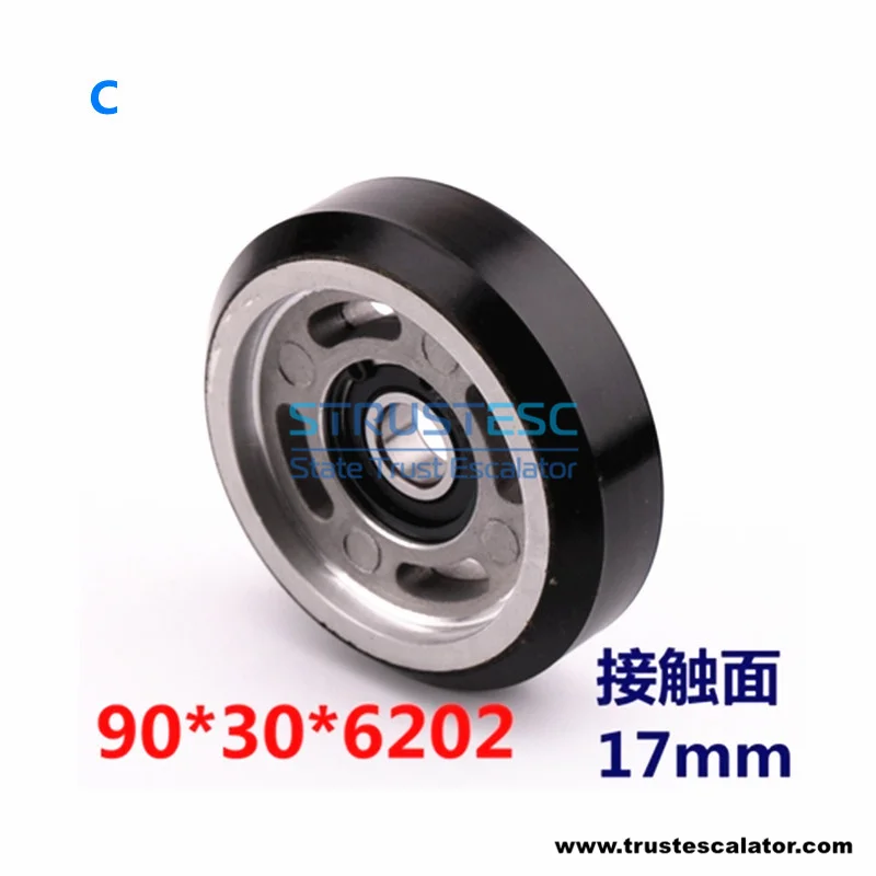 Elevator High Speed Guide Shoe Roller Use for Kone 70x25x6202 90x30x6202 70*25*6202 90*30*6202