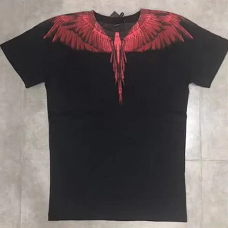 VIVAMB MB BURLON футболка Wings футболка из хлопка NON-ELASTIC больше размера XXS-L