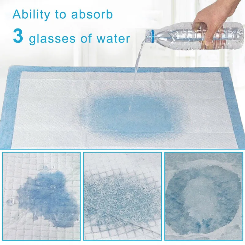 Diapers For Dogs Toilet Mat Pet Cats Disposable Dog Urine Pad Absorbent Waterproof Soakers Training Pee Quick-dry Nappy