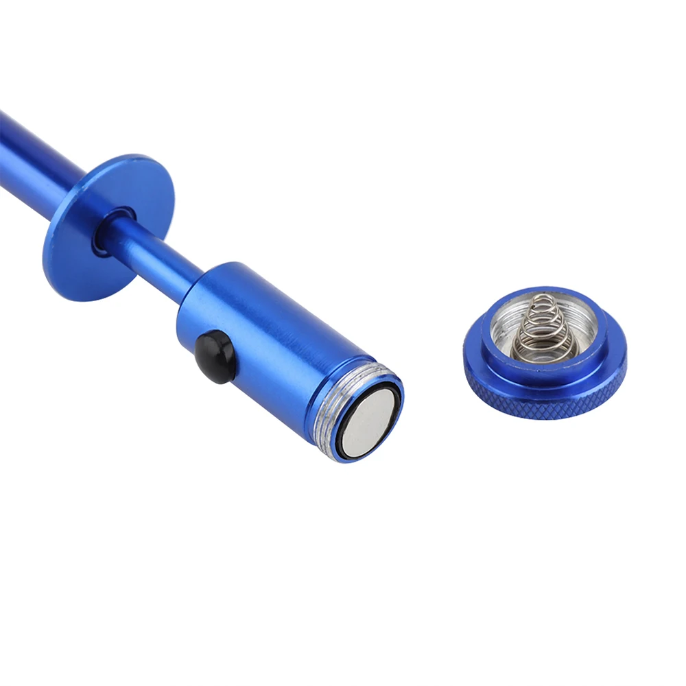 Flexible Pick Tool 56cm/62cm Flexible Claw Pick Up Tool Magnetic LED Light Picker 4-Claw Long Reacher Trash Grabber Telescopic Magnet Tools