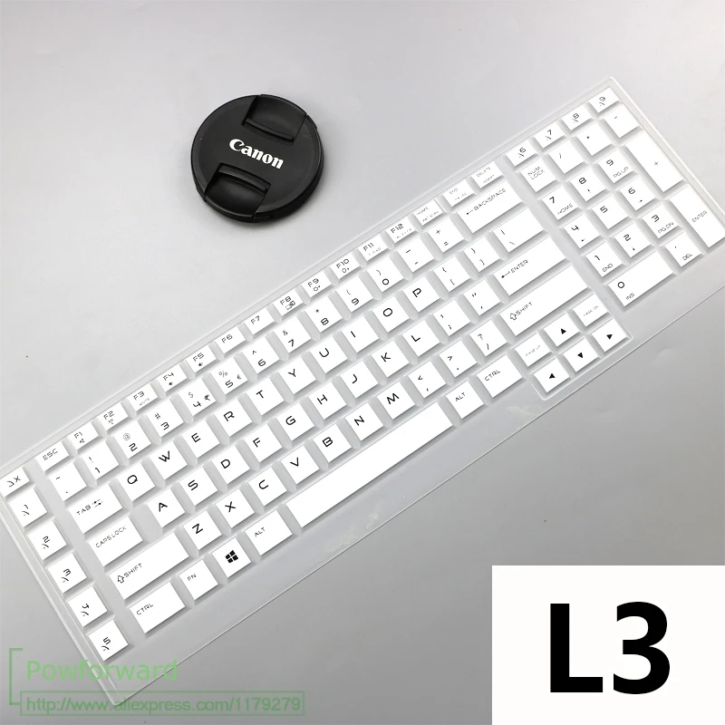L3 White Для Dell Alienware Area 51 м площади 51 Area-51M ALWA51M 17 R3 M17 M15 17 r5 15 r4 R3 17,3 15,6 дюймов протектор клавиатуры кожного покрова - Цвет: L3 White