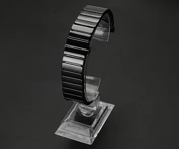 

2020 New Arrival LuxuryBlack White Ceramic Watch Strap 20MM 22MM Men's Polishing Folding Clasps Watch Strap 22mm Band Ceramic