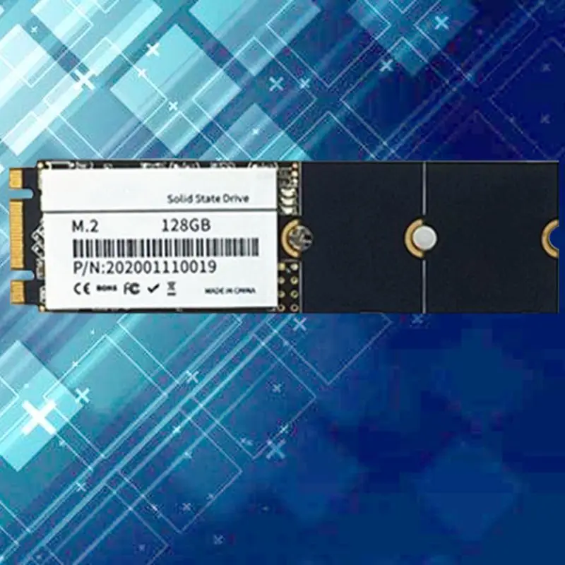 PCIE NGFF m2 2280 alta Spped SSD 128GB disco duro interno de estado sólido para ordenador portátil