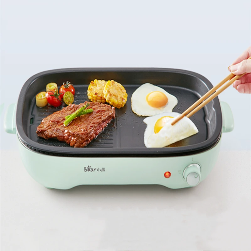 

Household Smokeless Barbecue Small Korean Barbecue Plate Electric Barbecue Pan Barbecue Pan Iron Plate Barbecue