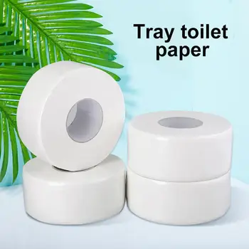 

1 Large Roll 4 Layers Wood Pulp Soft Skin-friendly Paper Tissue Home Hotel Restaurant Bathroom Soft Tissue Toilet Paper