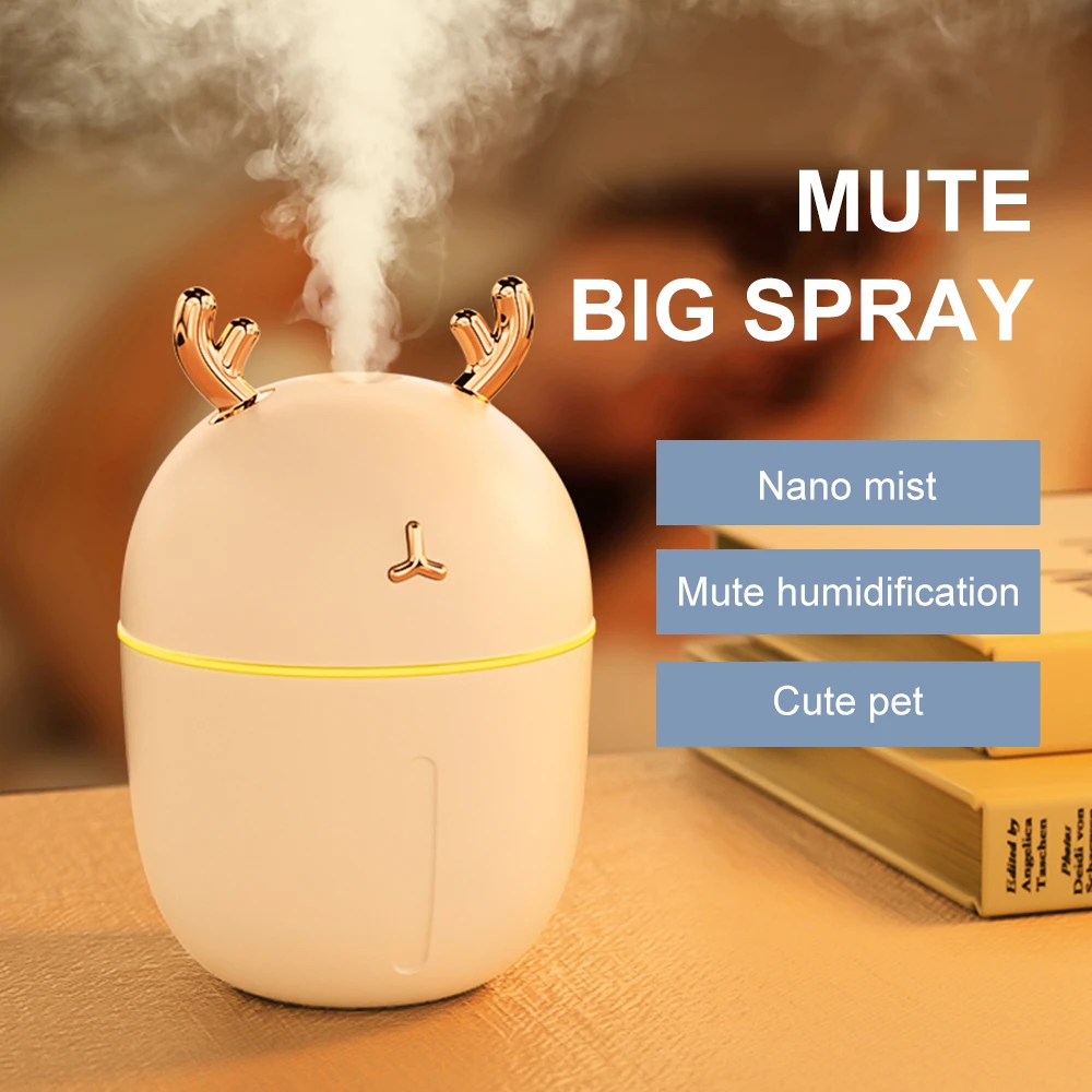 

Humidifier Household Bedroom Small Mini Air Fragrance Purification Sprayer Water Replenishing Instrument USB Air-conditioned Roo