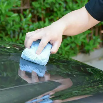 

Car Wash Cleaning Sponge Block Wax Sponge Block Car Terry Microfiber Clean Block Cleaning Box Polished Upholstery Cleaner C L8N6