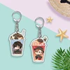 Bungo Stray Dogs Keychain Double Sided Key Chain Acrylic Pendant Anime Accessories ► Photo 3/4