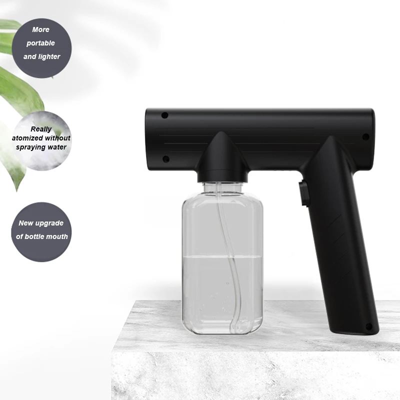 Handheld Nano Disinfection Gun USB Wireless Blue Light Sterilizer Garden Watering Facial Steamer Electric Sprayers Humidifier | Дом и сад