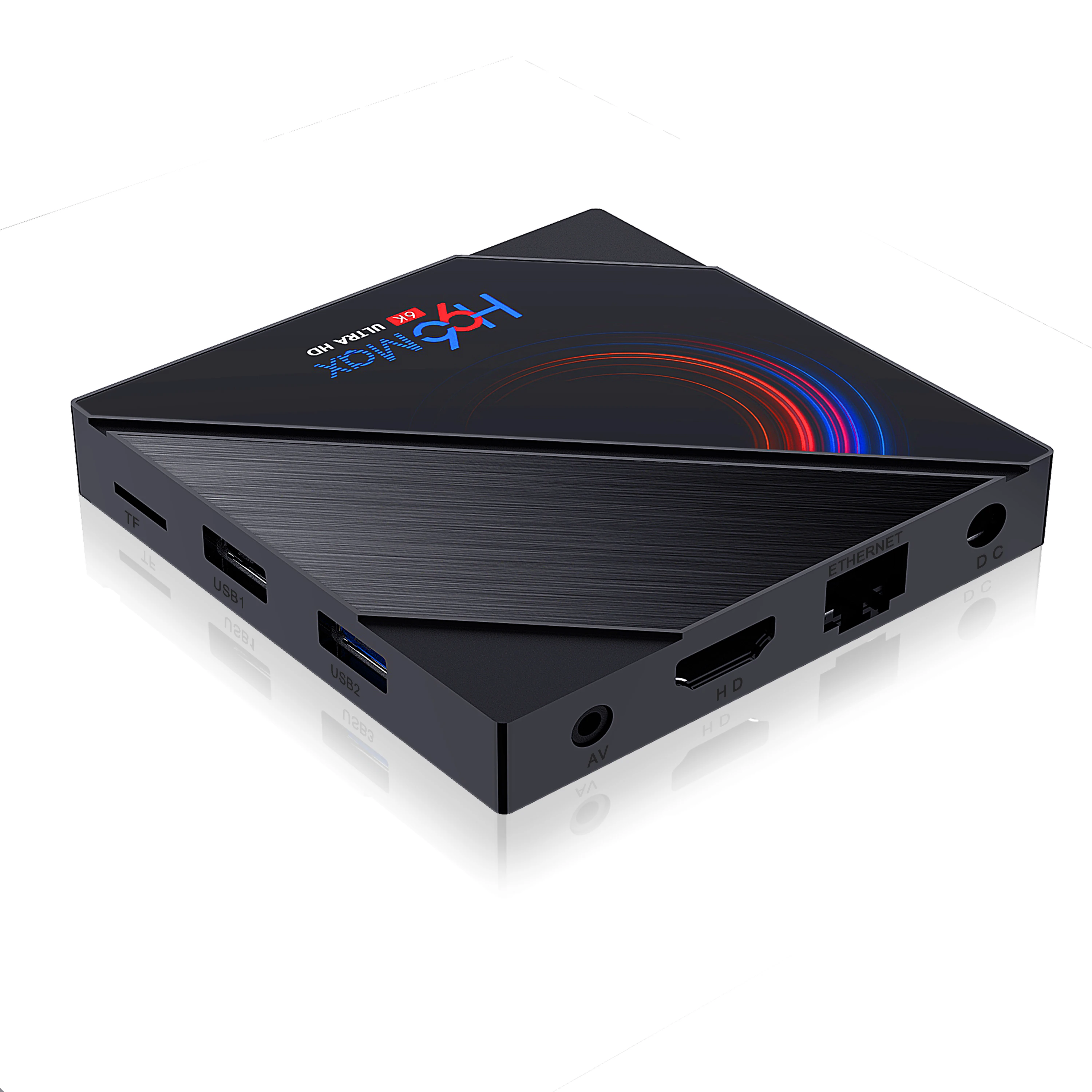 ТВ-приставка H96 MAX Allwinner H616 4 + 32/64 ГБ Android 10 | Электроника