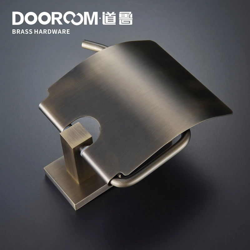 Набор аксессуаров для ванной из латуни Dooroom античные современные держатели колец