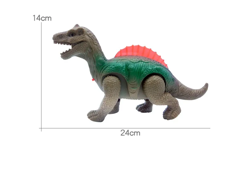 Simulation of Electric Dinosaur Toy Shining Music Electric Dinosaur CHILDREN'S Electric Toys Stall Supply of Goods Hot Selling