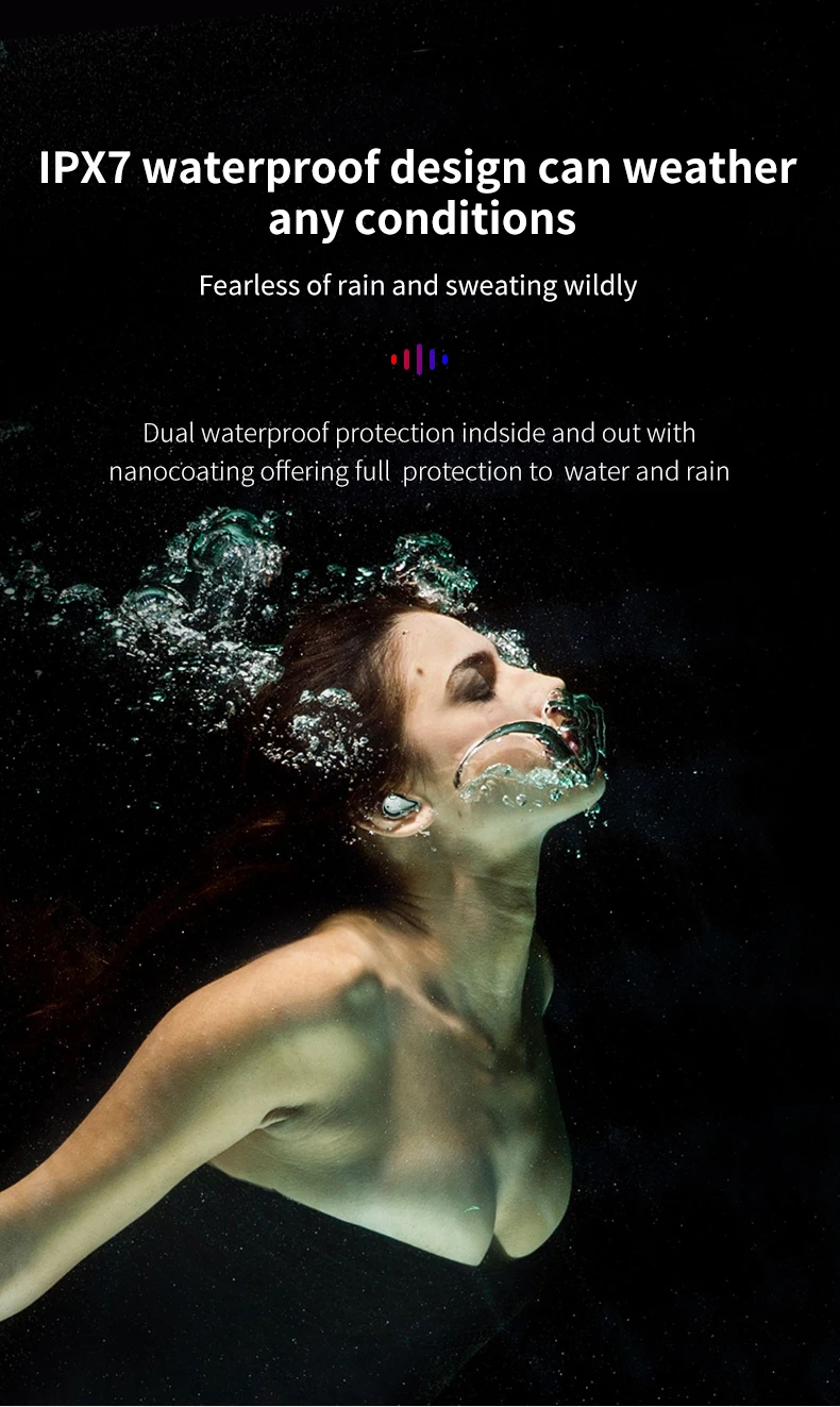 Mifo o4 Touch Two True беспроводные наушники Мини Bluetooth 5,0 гарнитура бас спортивные наушники Ipx7 водонепроницаемые свободные наушники близнецы
