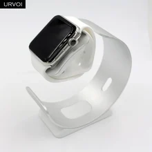 Держатель URVOI для Apple Watch series 5 4 3 2 1 простая круглая подставка для iWatch алюминиевый сплав Хранитель современный дизайн 38 40 42 44 мм