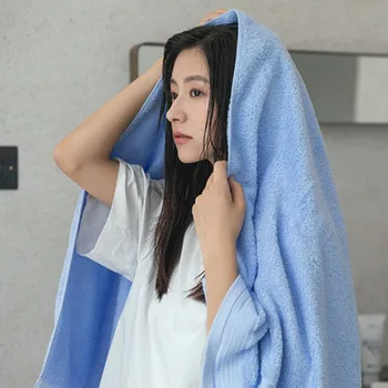 

Soft Large Long Microfiber Hair Towel Wrap Twist Quick Dry Bath Towels For Adults Rapid Hair Drying Bath Travel Towel New EE50YJ