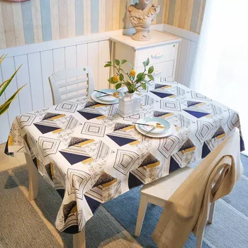 

Plaid Tablecloth Kitchen Table Cloth Tablecloths linen Nordic table cover Christmas Decoration nappe de table Home Decor