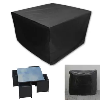 

4 Seater Heavy Duty Waterproof Outdoor Patio Garden Furniture Covers Rain Snow Chair Cover for Sofa Table Chair Dust Proof Cover