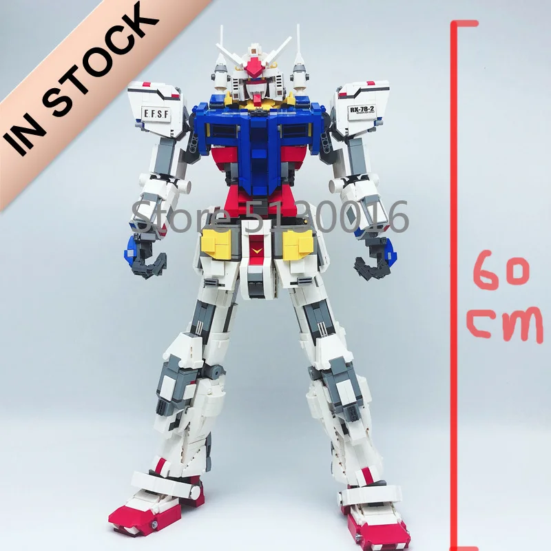 

In stock 16057 Ideas Series The Big Gundam Robot RX78-2 21311 1:60 Model Buliding Blocks 3560pcs Bricks Toys Boy Dreams