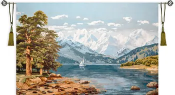 

Panel "sailboat among the mountains" (205x135)