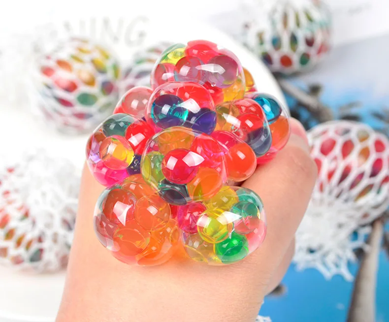 Jumbo squishy squishies мягкая игрушка из пластика Виноградная лампочка Большие шарики вентиляционный шар для облегчения лопнутые шарики водный шар сжимающий