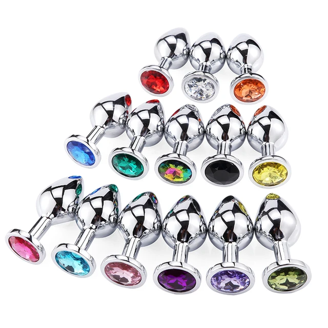 Www Sex 1gp 2g Com - 1pc Round Shape Anal Plugs Stainless Steel Metal Anus Butt Plug Adult Sex  Toys Random Color 7cm X 3cm Sm - Anal Sex Toys - AliExpress