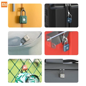 

Xiaomi Uodi Youdian Kitty Smart Fingerprint Door Lock Padlock USB Charging Keyless Anti Theft Travel Luggage Drawer Safety Lock