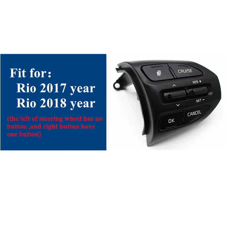 Кнопка рулевого колеса для KIA K2 RIO 2017 2018 X LINE кнопки Bluetooth телефон круиз контроль
