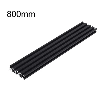 

900m Black 2080 V-Slot Aluminum Profile Extrusion Frame For Diy Cnc Engravers Tool 3d Printers For Building Decoration Use